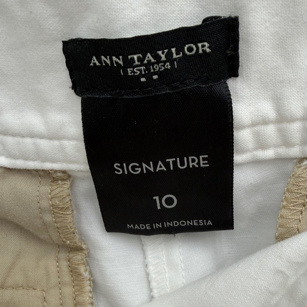 Ann Taylor Cream and Gray Women's Skorts - Picture 5 of 7